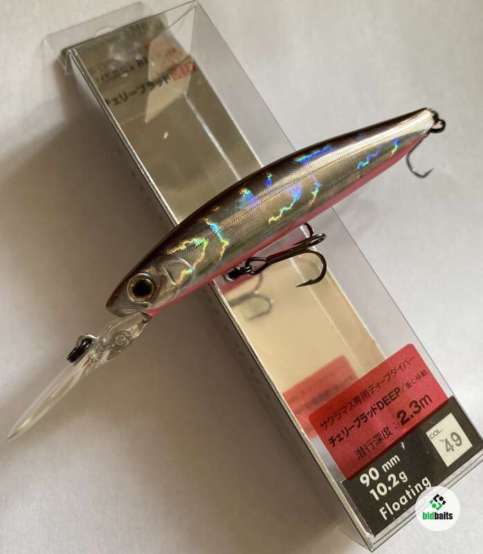 Купить Воблер SMITH Cherry Blood Deep 90F 90 mm Вес 10,2 гр. #49 #смит ...
