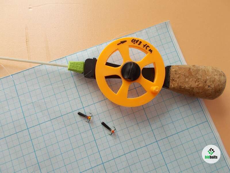 Аукцион Удочка для ловли на черта в сборе тандем 0.7 гр. Начальная ...