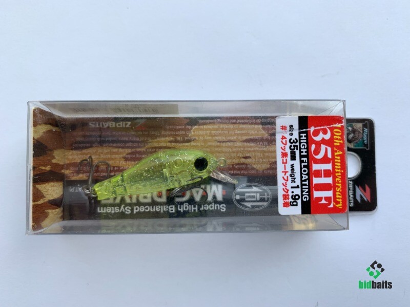 Leurre Flottant Zipbaits Rigge 35HF 40 - Pour Truite - 35mm - Neuf