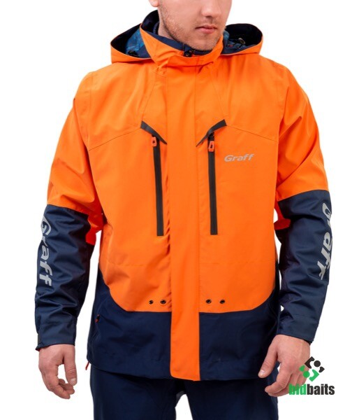 Купить Демисезонный рыболовный костюм GRAFF оранжевый со скидкой по цене20900 руб.