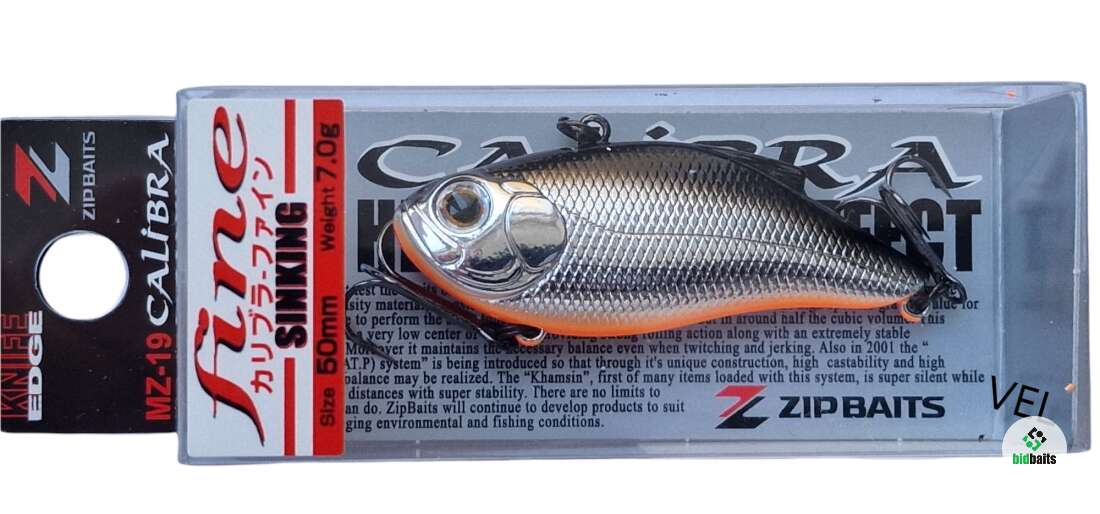 ZipBaits Calibra Fine 5cm 7g Coulant Leurre COULEURS