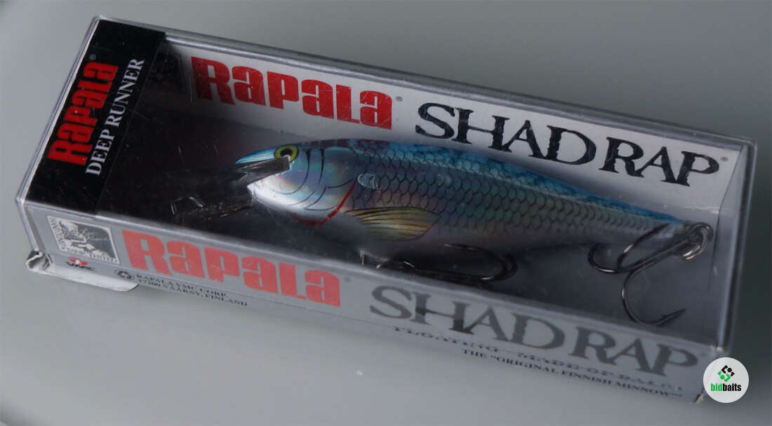Купить Rapala Shad Rap Deep Runner SR-8 HBSH Holographic Blue