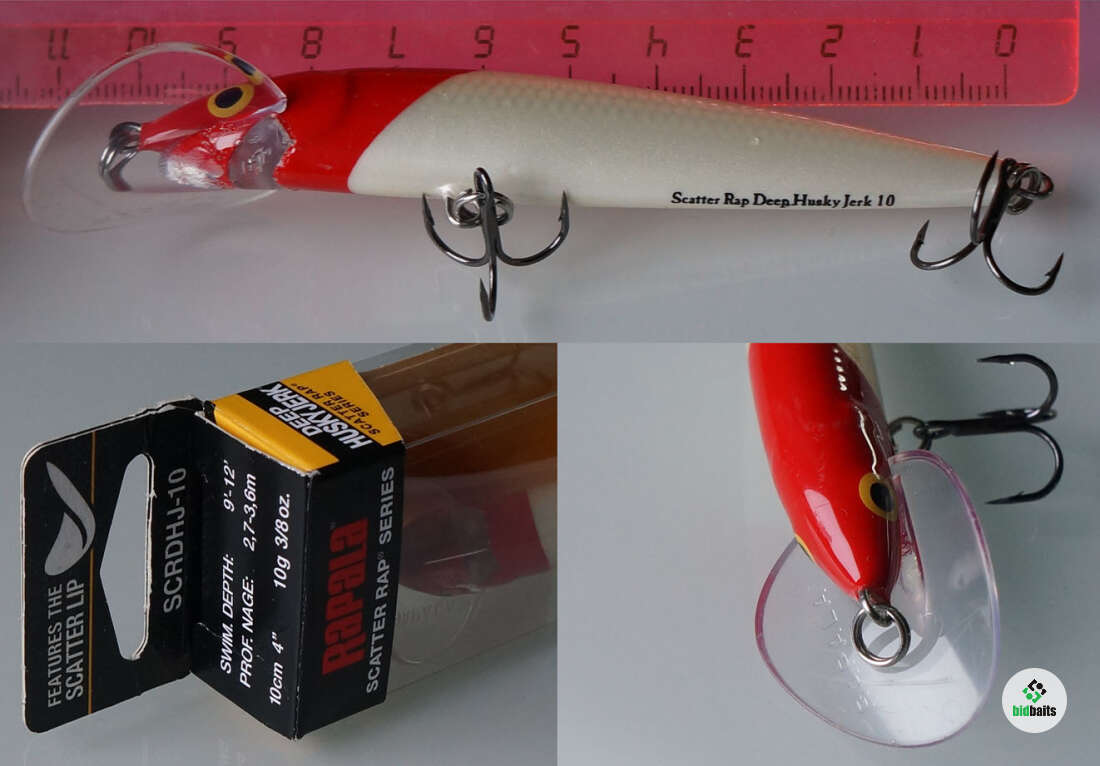 FISHING LURES RAPALA SCATTER RAP DEEP HUSKY JERK SCRDHJ 10 cm RH