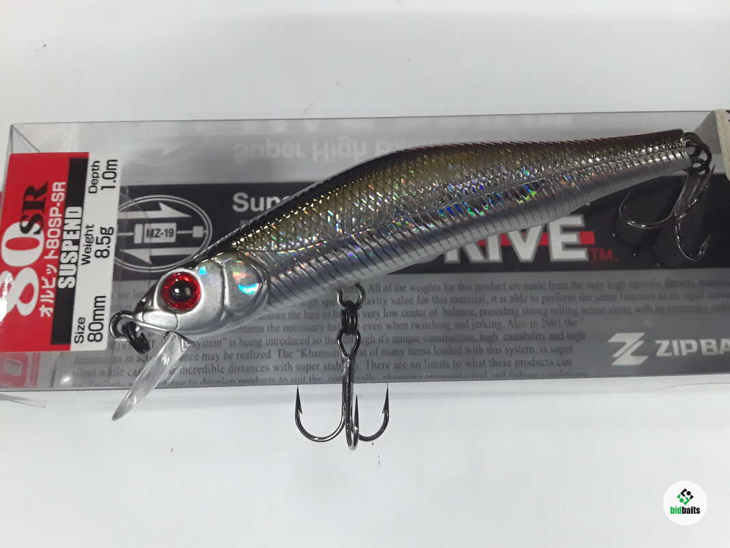 Leurre Suspending Zipbaits Orbit 80 SP SR - 80mm 8.5g - Coloris 509 (4318) - Neuf