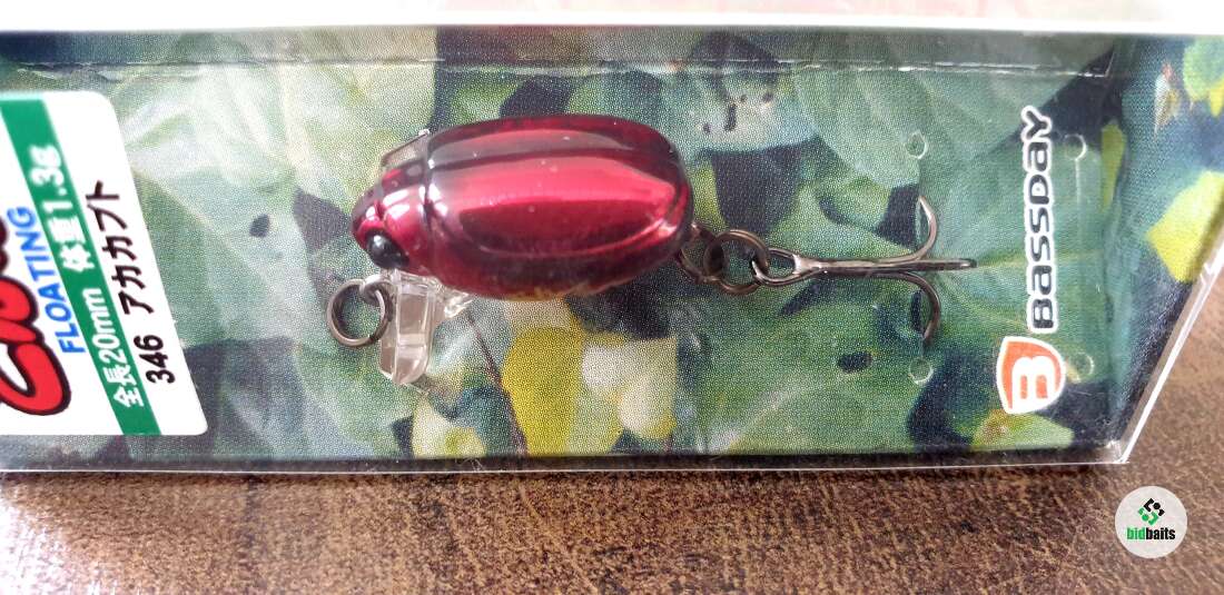Leurre Flottant Bassday Beetle Kobun 20F 1.3g - 344 - Neuf