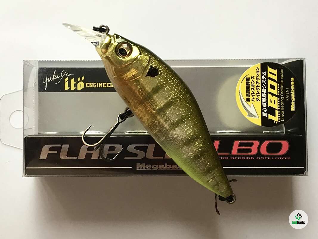 Leurre De Pêche Megabass FLAP SLAP LBO - Evening Gill - Fabriqué Au Japon