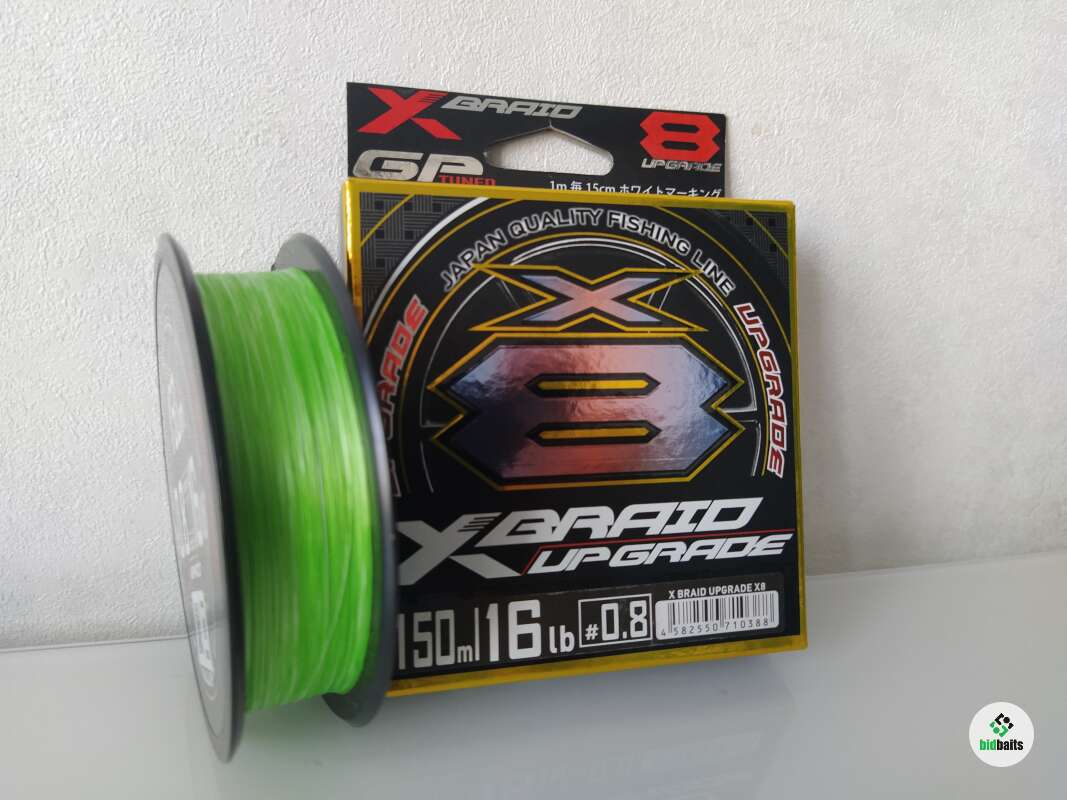 Ygk x braid upgrade 1 x8 150m. Ygk x braid upgrade 1 x8 150m
