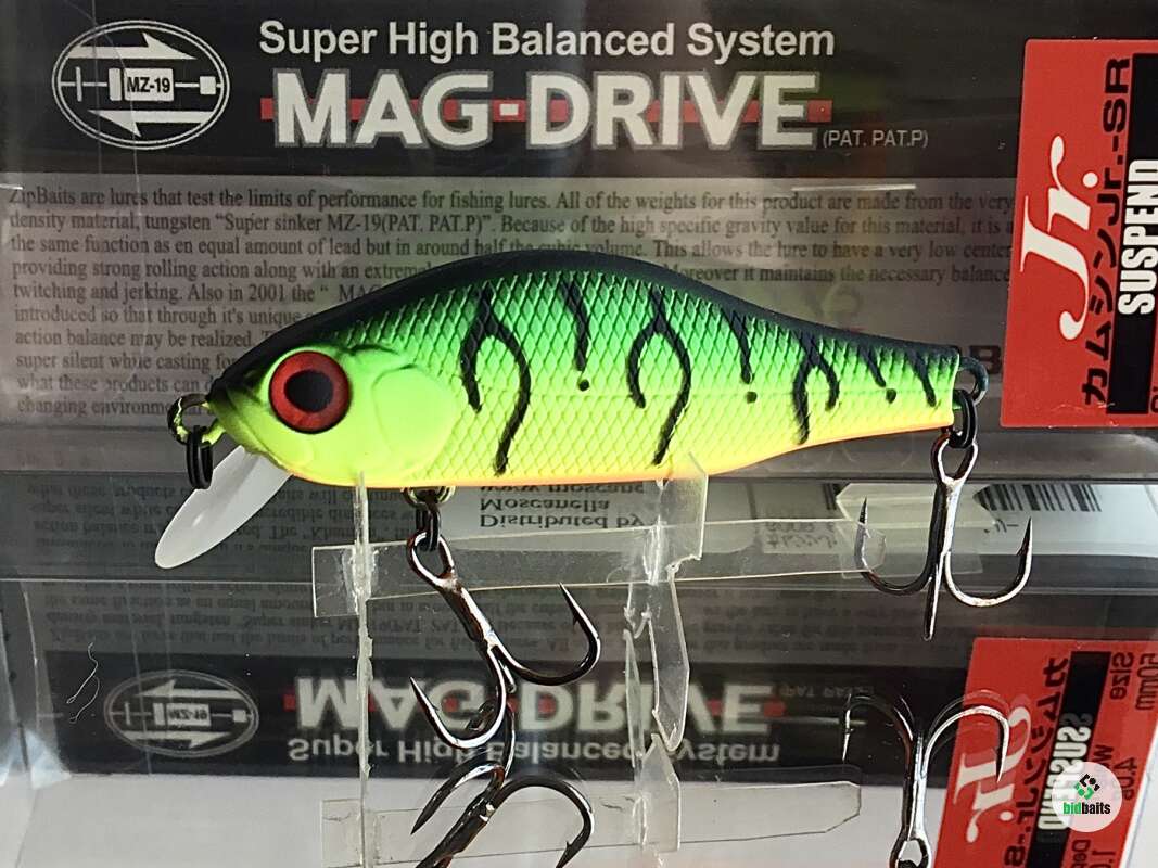 Leurre Suspending Zipbaits Khamsin JR. SR 50 Mm 002 Pour La Pêche Du Bar