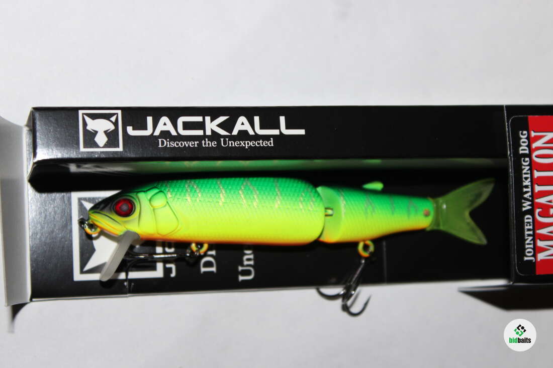 Jackall Magallon 113SP Jointed Suspendre Leurre Tropical Mat Tiger (5571