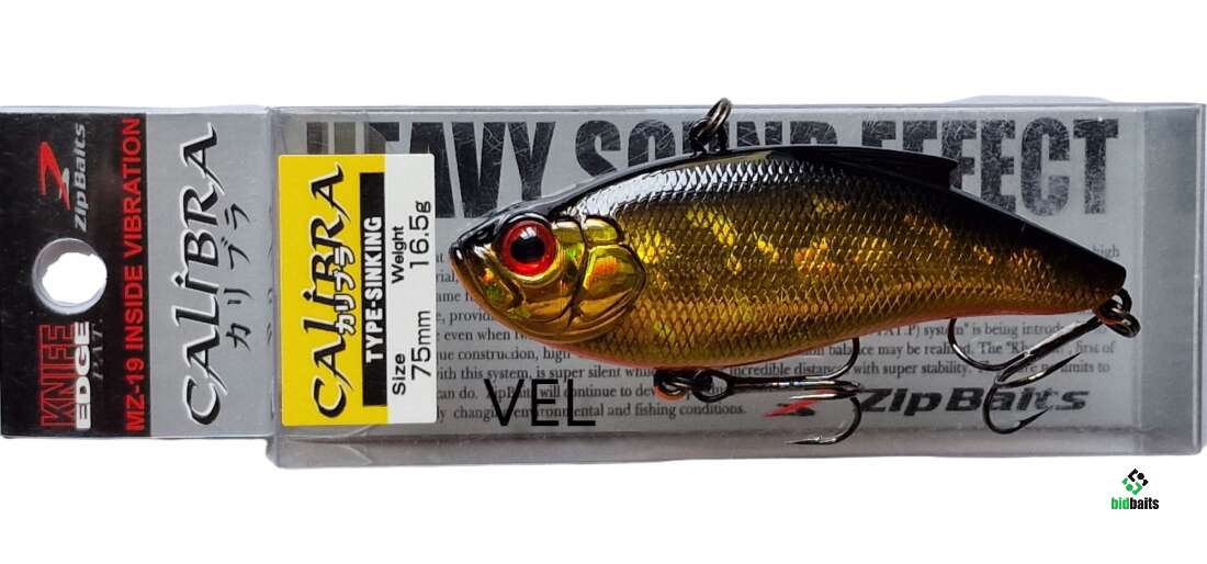 Leurre Zipbaits Calibra 75 - 75 Mm - 16.5g - Vibrant Coulant - Coloris 509 - Neuf