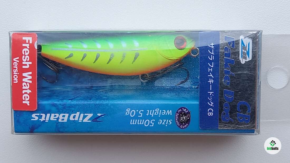 Leurre de surface zip baits zbl fakie dog crazy walker - 9cm