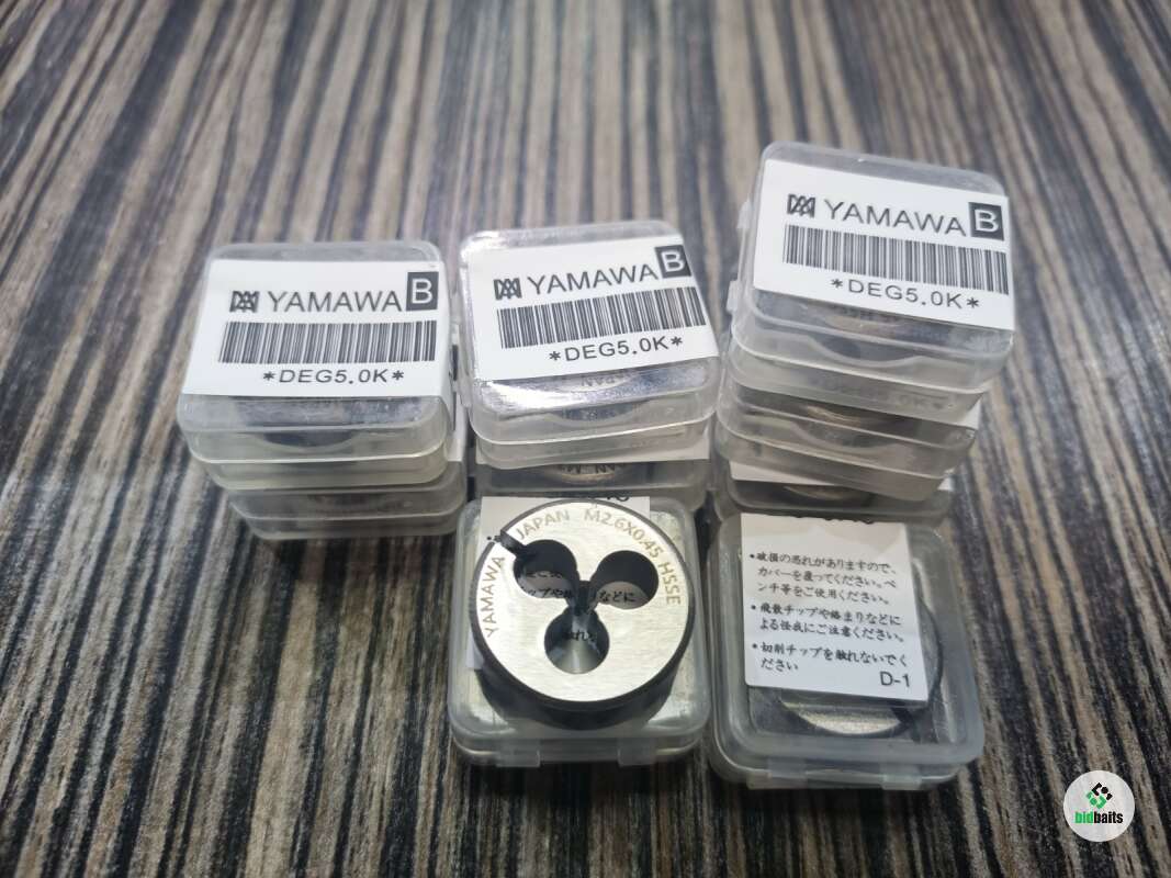 Купить Плашка разрезная Yamawa M2,6x0.45 для винтов катушек Shimano со ...