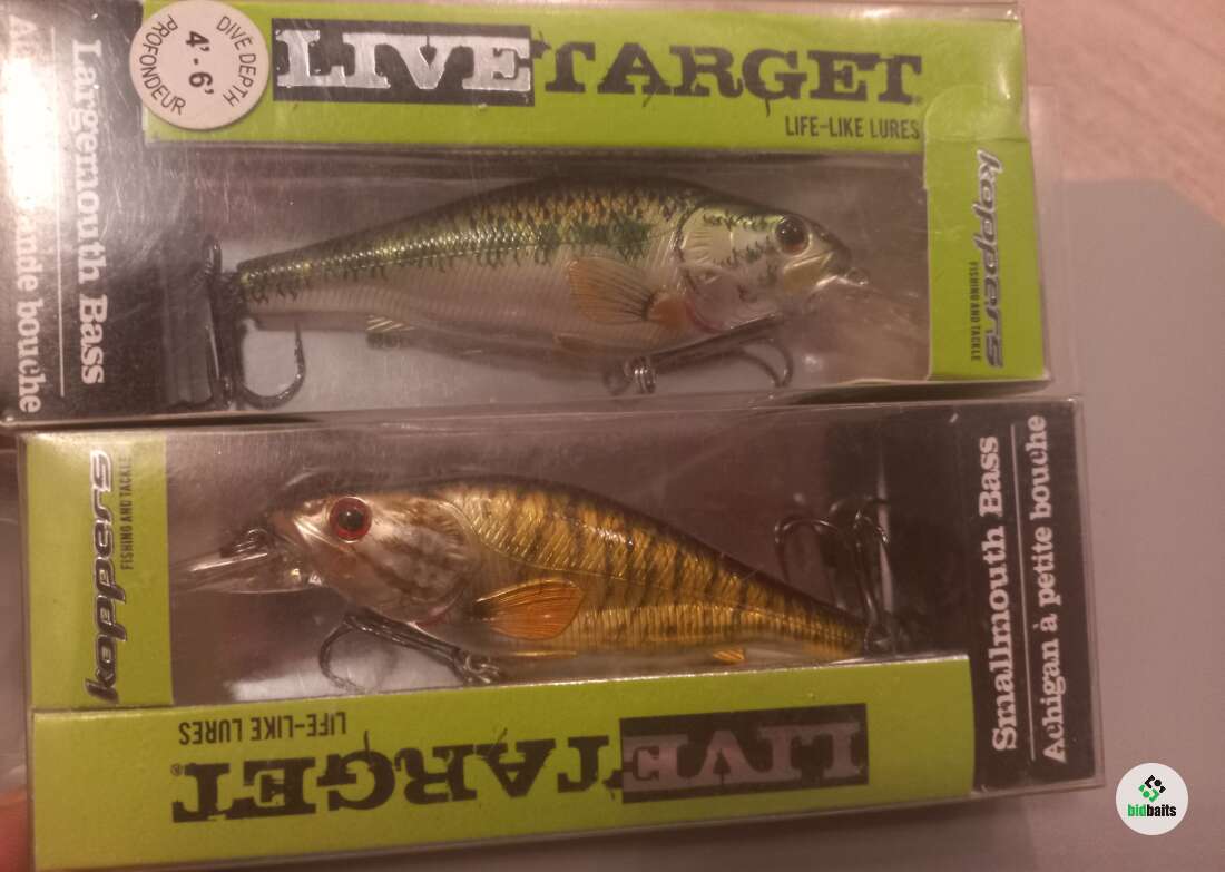 Koppers Live Target Smallmouth Bass Crankbaits