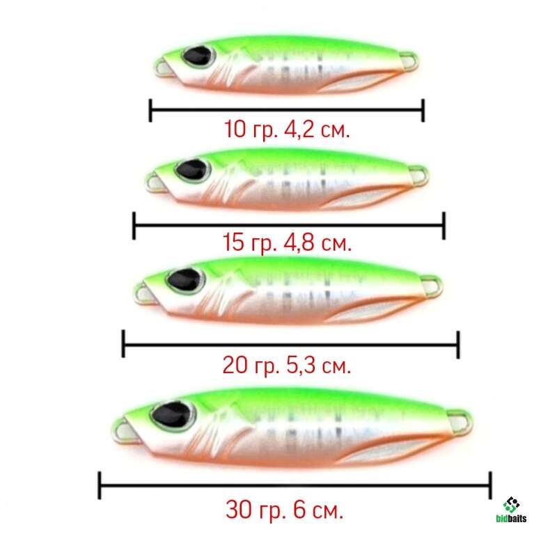 Купить Пилькер 20gr Curious Fish Metal Blade по цене 190 руб.