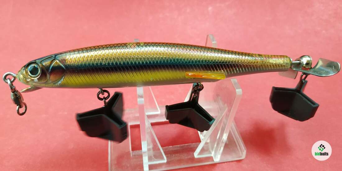 Imakatsu Devil Chopper Careca 110 Affondante Alta Velocità - Crankbait Giapponese Per Acqua Dolce - Foto 4