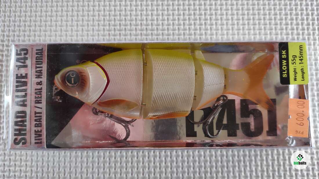 Articles De Peche Leurre De Pêche Izumi Shad Alive 105 Fast SK - 105mm, 24.5 g, Couleur Brown Gold Shinner, Neuf Livre Peche Mouche