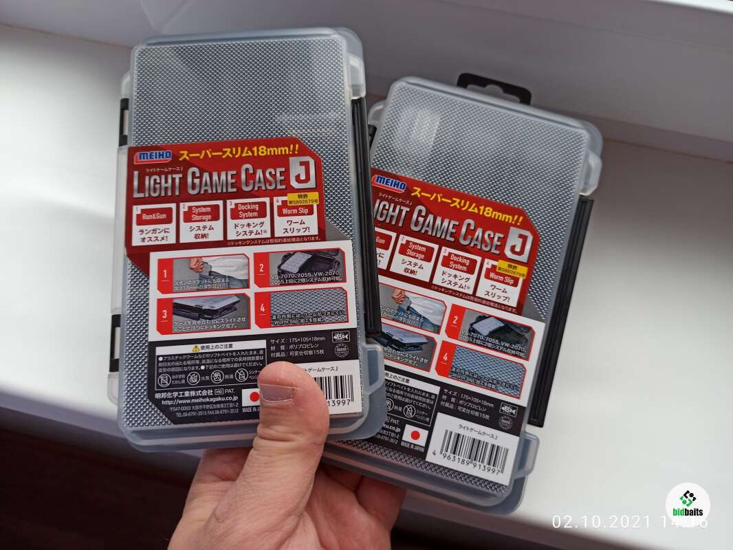Meiho light game case j. Коробка meiho light game case j. tsunekichi hama shad lr-t81 srsf.