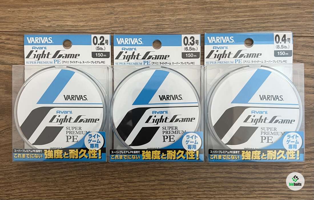 Varivas light game super premium pe