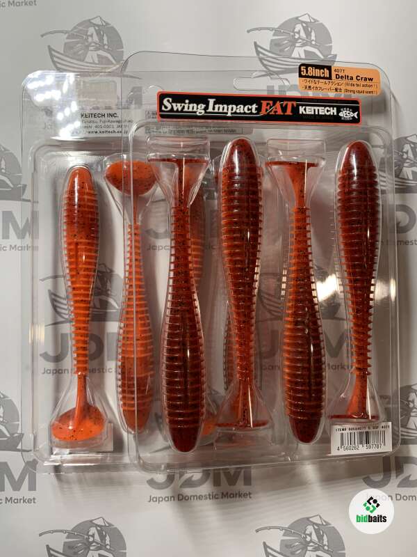 ARTIFICIALE SOFT BAIT KEITECH FAT SWING IMPACT 5.8" - L'Arte Della - Foto 6