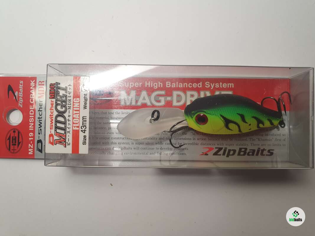 Floating lure zip baits b switcher mdr midget silent