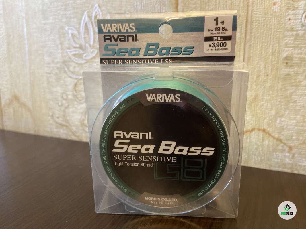 Купить Плетёная леска, шнур, плетёнка VARIVAS Avani Sea Bass #1,0 8 жил ...