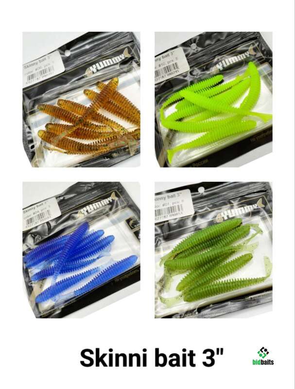 Купить Силиконовые приманки Skinny Bait 3" (color #07)/ Резина для ...