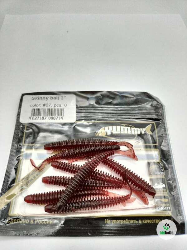 Купить Силиконовые приманки Skinny Bait 3" (color #07)/ Резина для ...