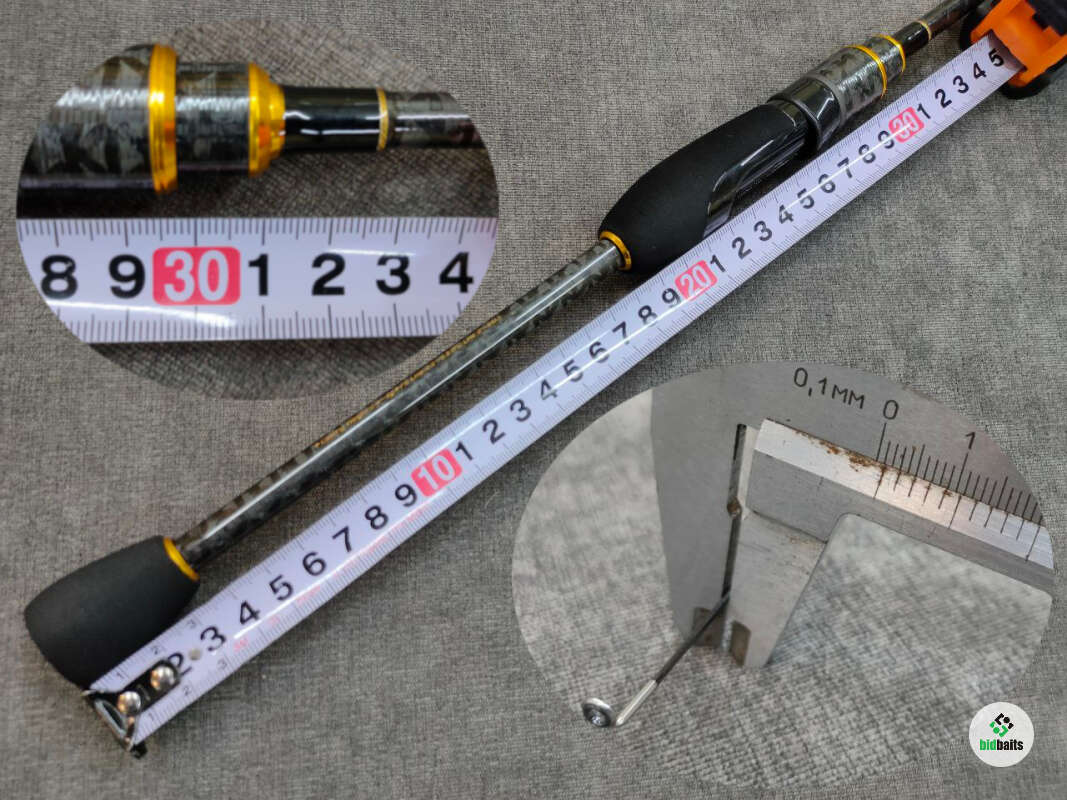 ロッド POSEIDON The Wide Receiver PSSS 73T 73\" Evergreen Poseidon Salty Sensation PSSS-73T