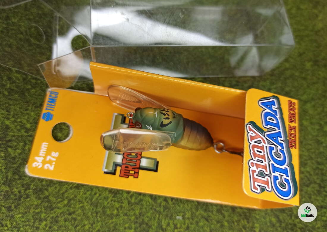 Leurre De Pêche TIEMCO TRICK TROUT Cicada JUMBO - 60mm 13g - Japonais