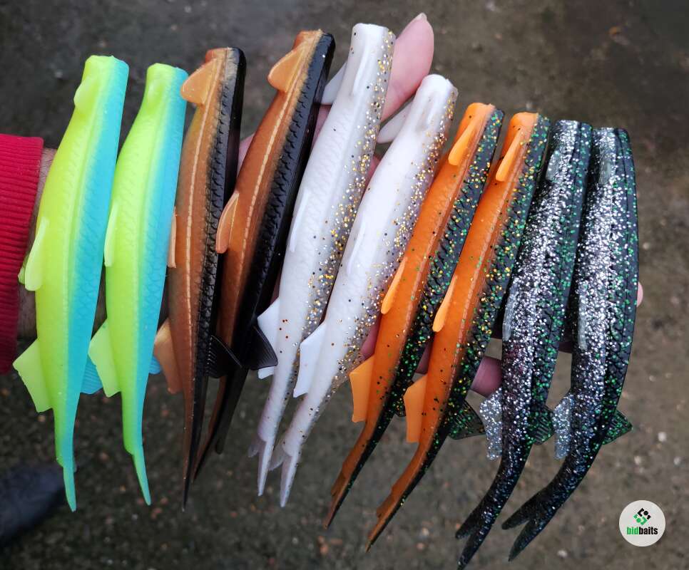Quantum fishing Pelagic Shad Set Soft Lure 250 mm 70g Multicolor