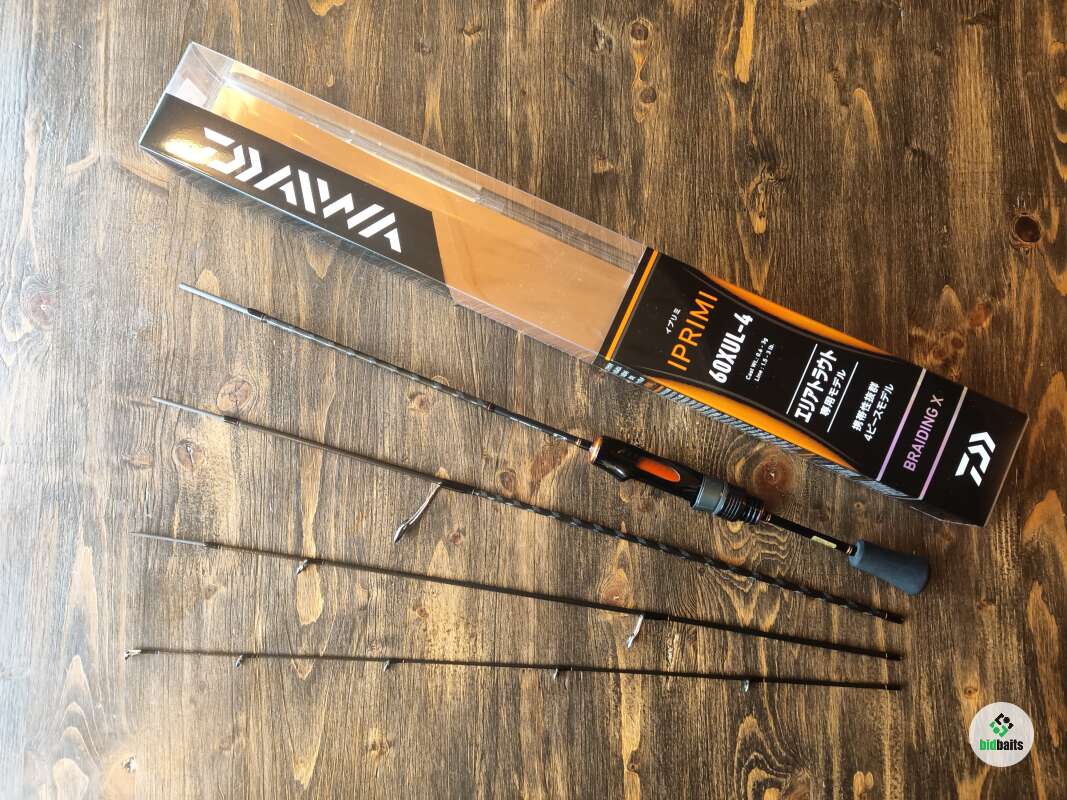 Купить Тревел-спиннинг Daiwa Iprimi 60XUL-4 (1.98 м, 0.6 - 3 гр.) по ...