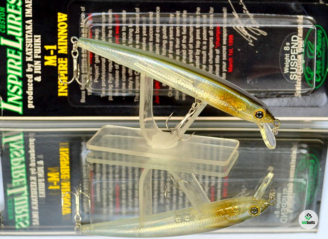 Leurre Souple Evergreen M-1 Inspire Minnow 90mm – 8g – Pêche Carnassier