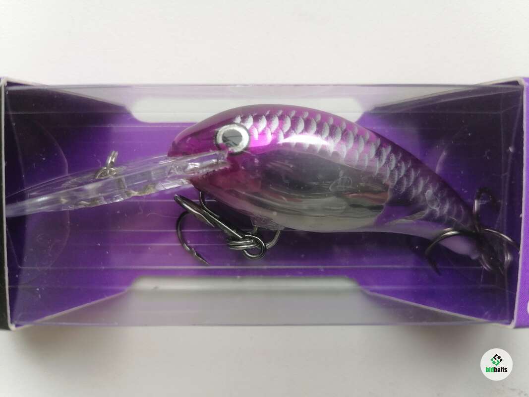 Rapala Purple Chrome Shad Dancer Crankbait