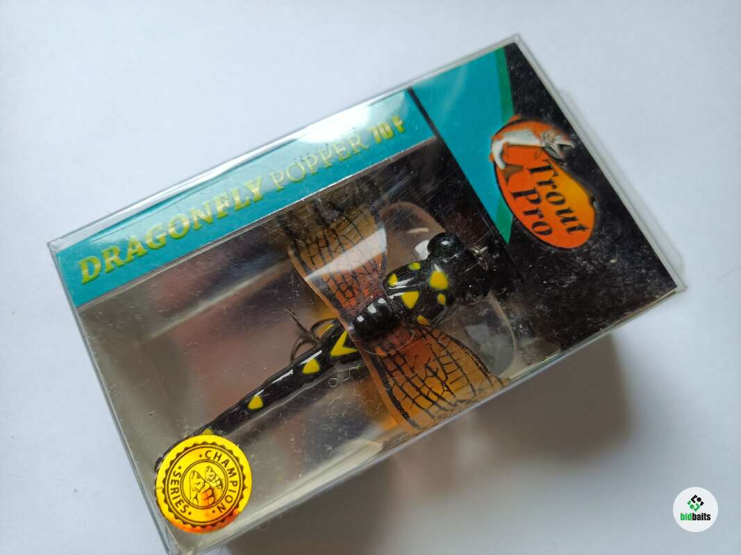 Купить Воблер (кроулер) Trout Pro Dragon Fly Popper 70 цвет DF02 со ...
