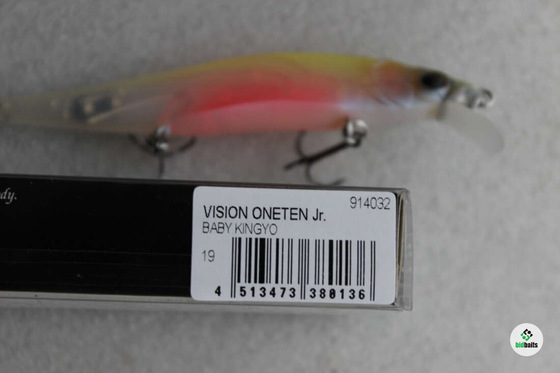 Leurre Megabass Vision 110 Baby Kingyo – Jerkbait, édition Limitée Rare, Neuve