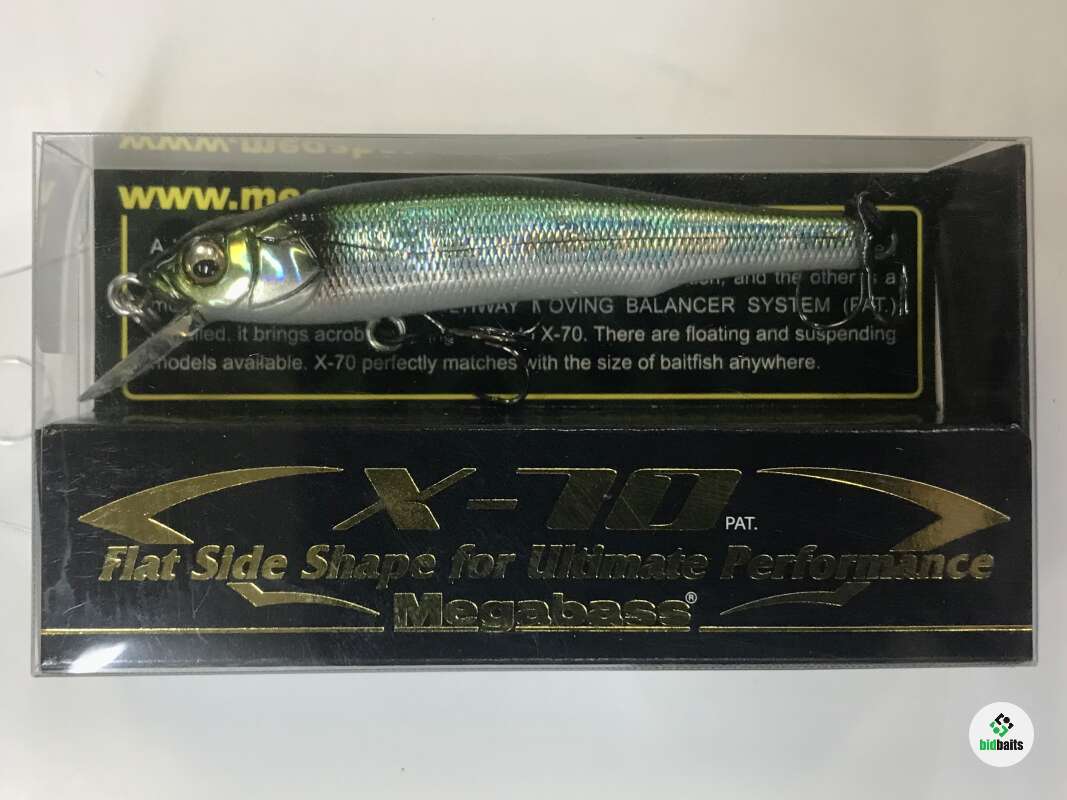 Купить Воблер Megabass X-70SP (4,5гр.)GG OIKAWA Япония по цене 1800 руб.