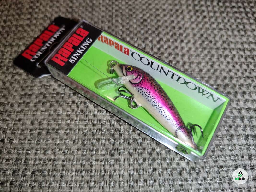 3 lures rapala cd-5 cd05 btr brook trout sinking countdown 2 3