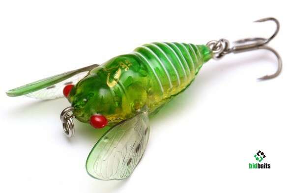 Esca artificiale di superficie savage gear 3d cicada - 3.3cm