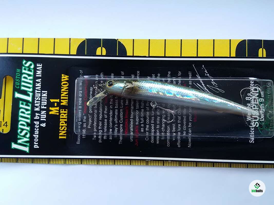 Leurre Evergreen Inspire M-1 Minnow – 90mm 8g – Crankbait – Occasion (rayure)