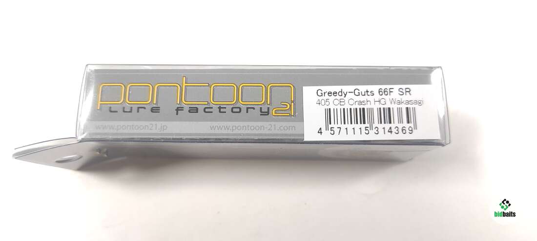 Pontoon21 Bet-A-Shad 63SP, Lenght mm 63 005 Crash HG Wakasag