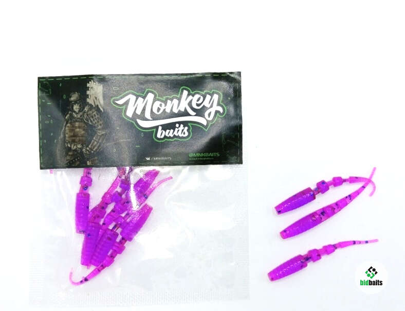 Купить Силиконовые приманки Monkey Baits "Javastick" 1.7 #1100 fiolet ...