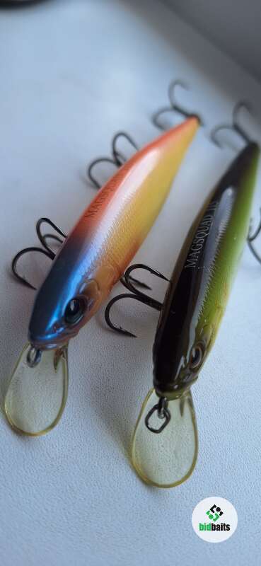 Купить воблеры Jackall Mag Squad 115Sp + Jackall Mag Squad 115F ...