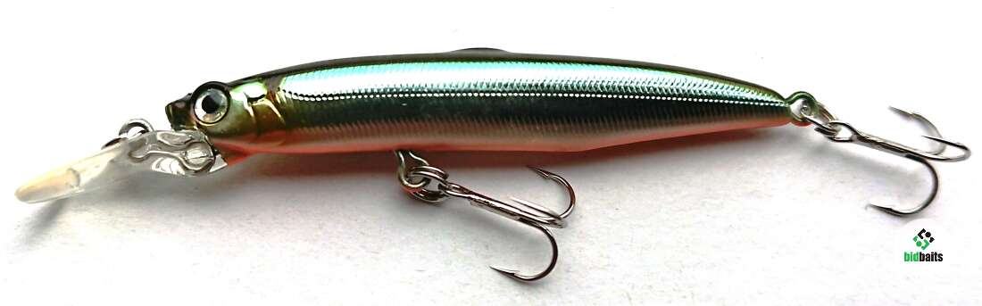 Leurre Bassday Sugar Minnow 50S – 2,6g – HH-14 – Pêche Sel – Coulant