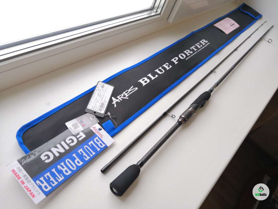 Canne spinning NISSIN Ares Blue Porter X4 EG | BS-FISHING