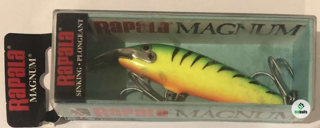 Rapala CountDown Magnum 22 Firetiger Fishing Lure - Diving Crankbait