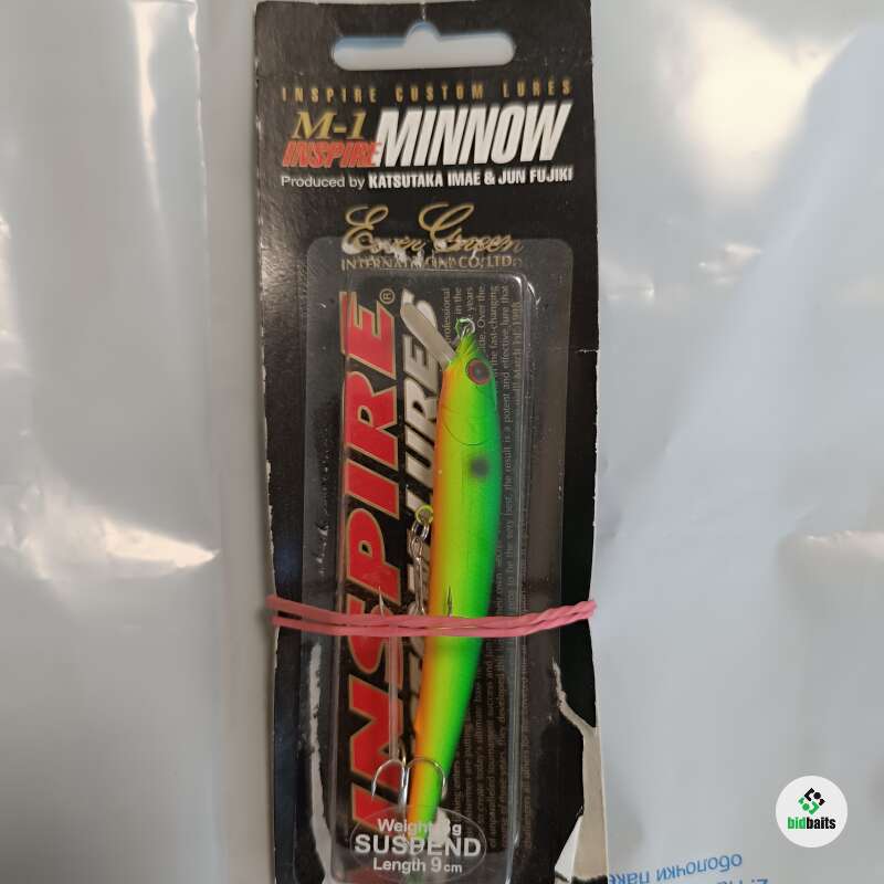 Señuelo Duro Evergreen M-1 Inspire Minnow 9cm - Leurre de la pêche