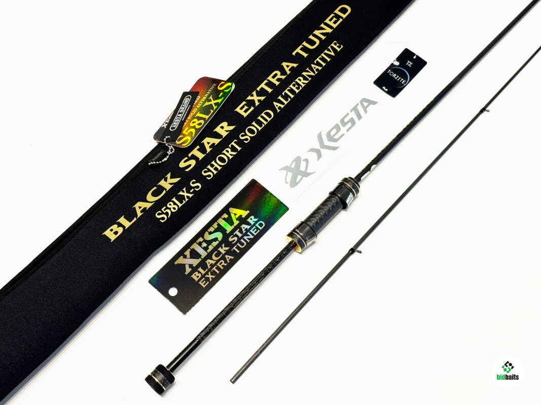 xesta Black STAR ex アジングロッド tra tuned s58lx-s
