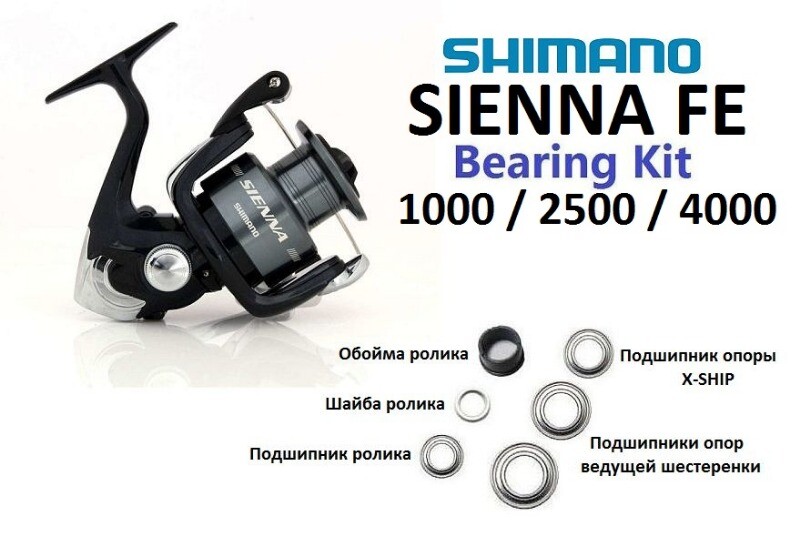 sienna shimano 2500 fe