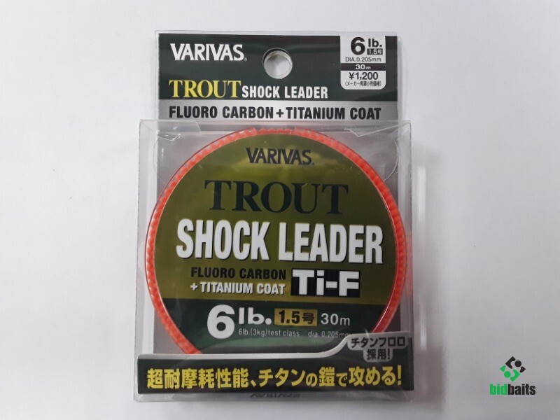 Trout Shock Leader Ti-F Fluorocarbon – VARIVAS
