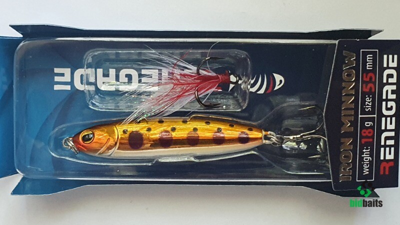 Купить RENEGADE Iron Minnow 18g. # FA168 по цене 290 руб.